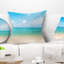 Oreiller large du coussin de mer tropical-740712450