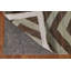 Tapis à motif de chevrons style oriental Kilim 3 x 5