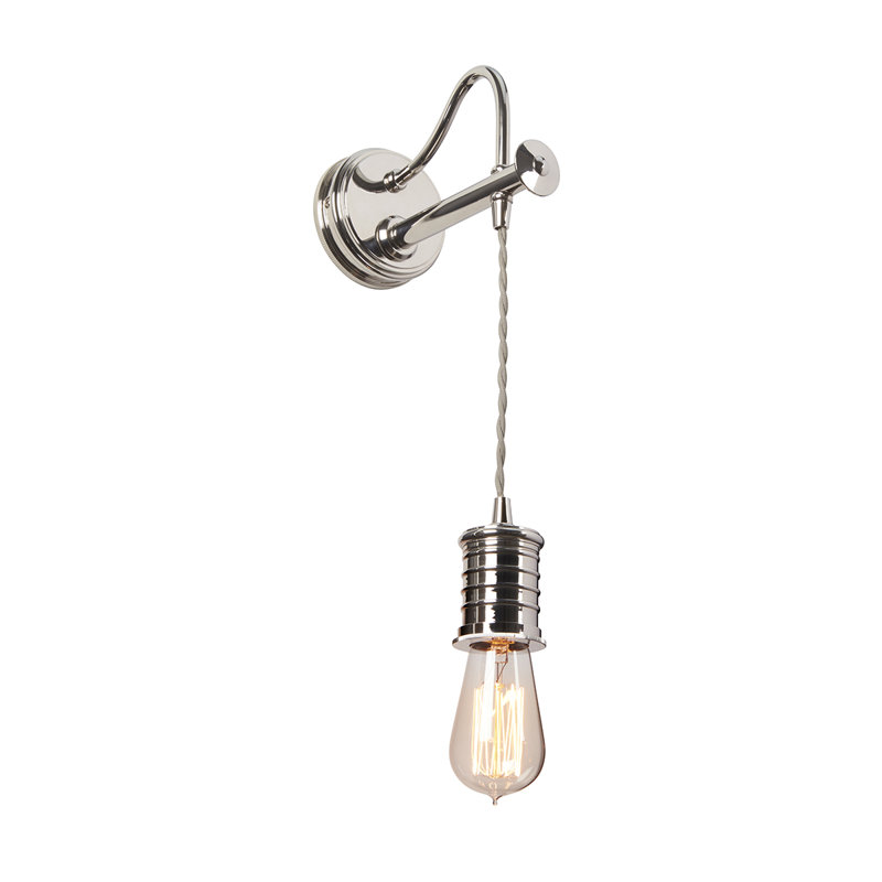 Alessandra Wall Sconce, Polished Nickel