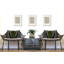Oreiller réversible intérieur / extérieur à imprimé zébré Shira-130512374-130512376