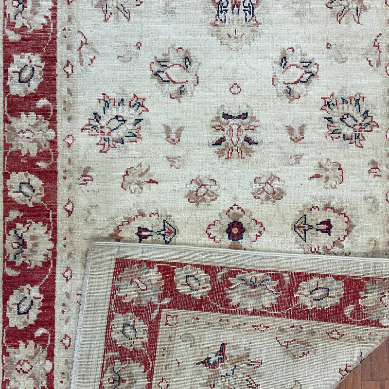  Handmade Oushak Wool Rug