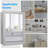 Jemar 20'' W 26'' H Wall Framed Medicine Cabinet Mirror 1-4420518