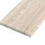 4" X 12" Honed Subway Marble Tile-1186700555