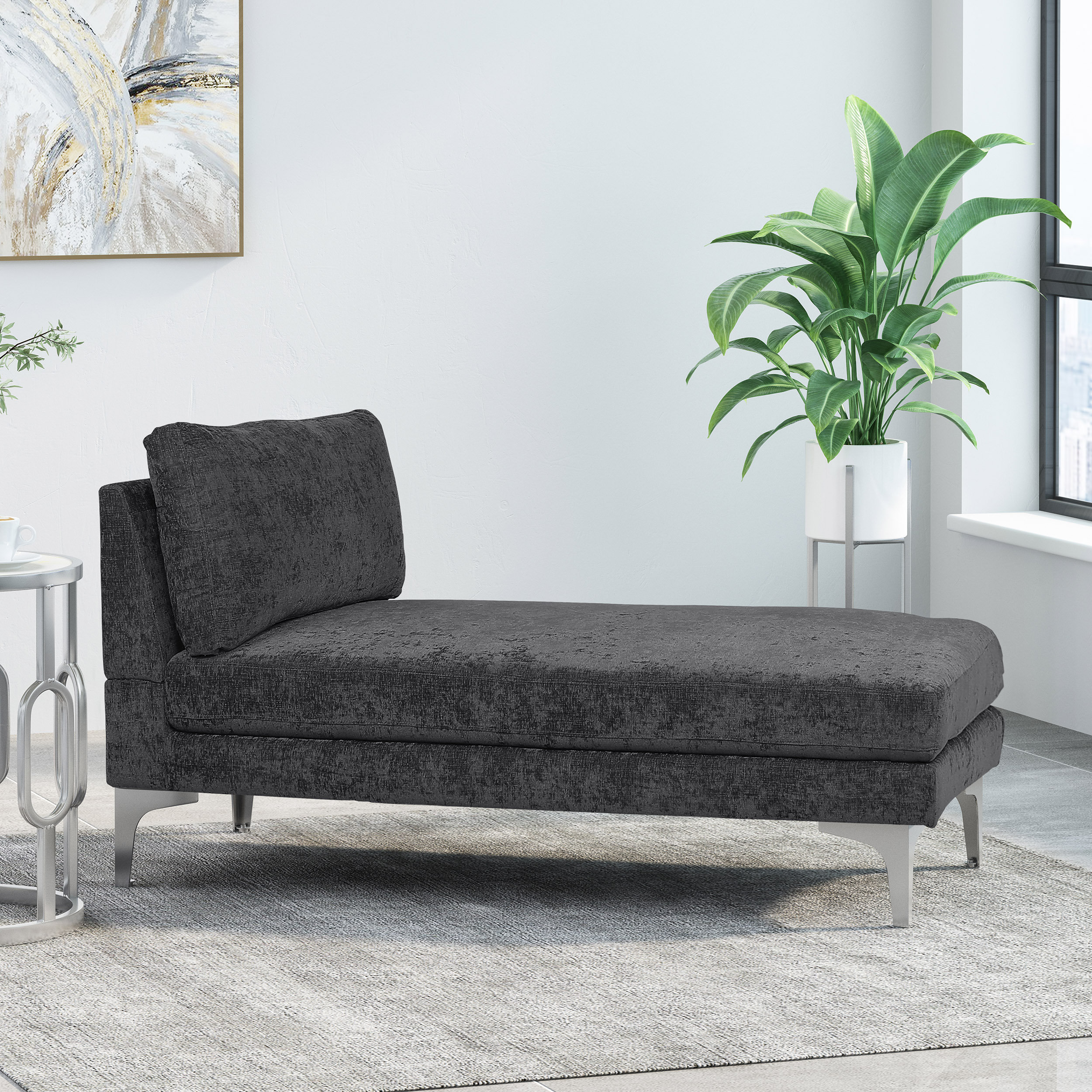 WANDINGT Modern Sofa CHAISE LOUNGE | Wayfair