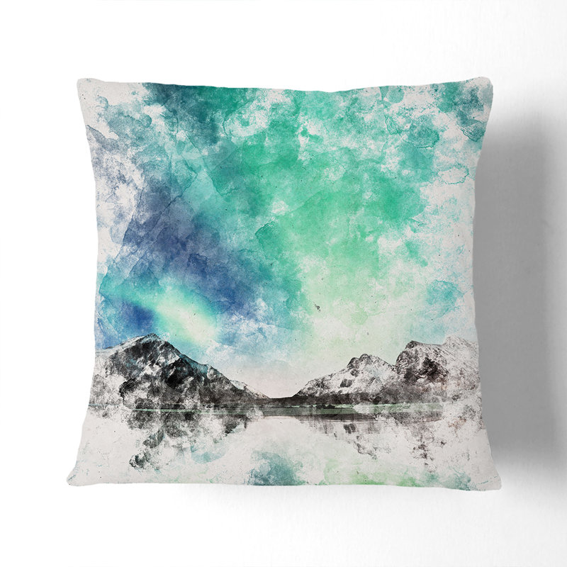 Square Throw Cushion, 55cm H x 55cm W x 20cm D