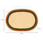 Jute Braided Placemat - Natural Finish, 51 × 36 cm-501760208