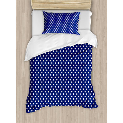 Modern & Contemporary Polyester Dots Duvet Cover