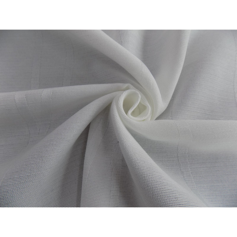 Bohy Room Darkening Curtain Single Panel, White, 245cm H x 135cm W