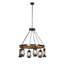 Miner's 6 - Light Chandelier