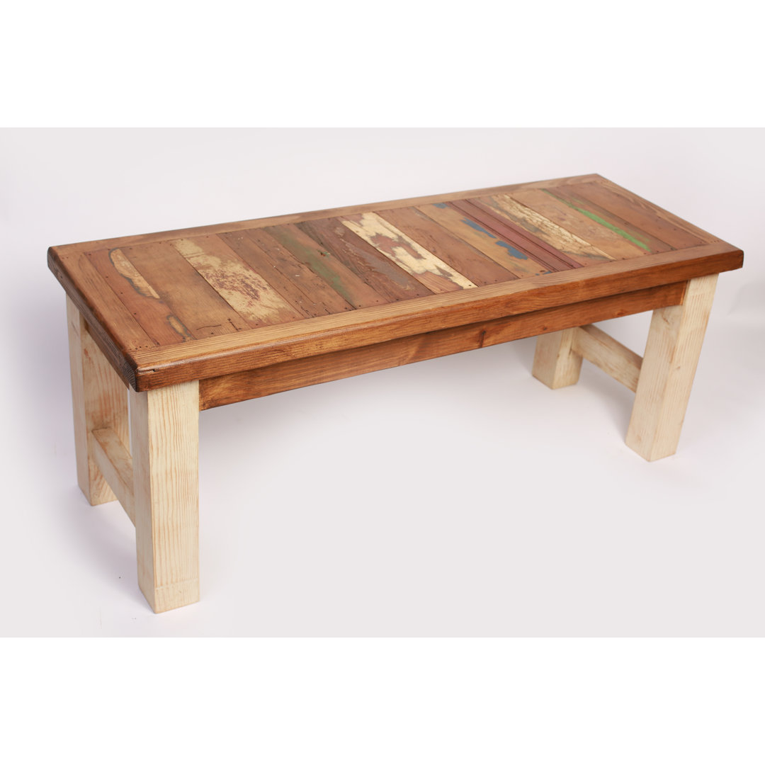 Alysa Solid Wood Bench Loon Peak® 