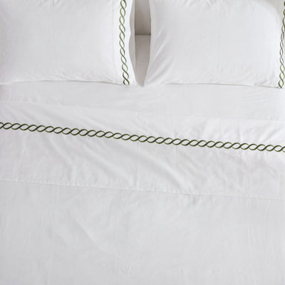 Barden Sateen Geometric Sheet Set