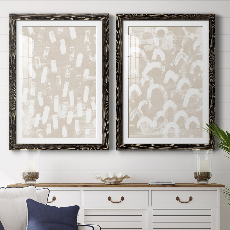 Earth Earth I - ensemble de 2 cadres photo, H 37,5 po x l 27,5 po x P 1 po, Cadre noir