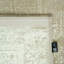 Fading World Medallion Milk Curry Recycled P.E.T Area Rug-114579244