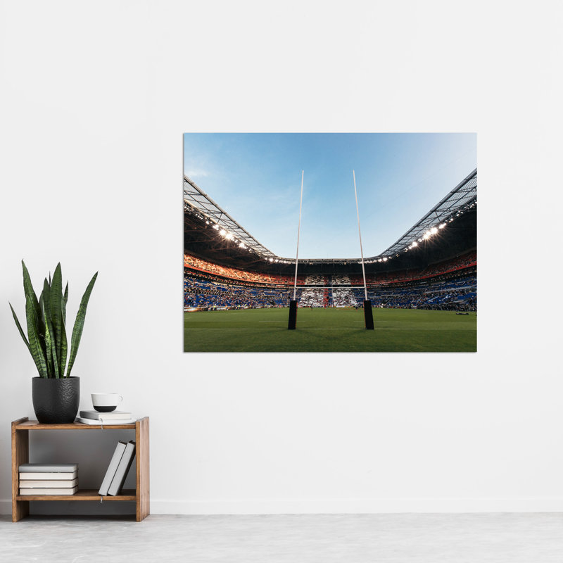 Serer Rugby Goal Posts World Cup Stadium Sport - No Frame Art Prints