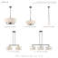 Luminaire suspendu cylindrique à 1 lumière Flaire-1033055555