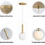 Lustre suspendu en verre-1303236890