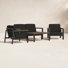 Townsend 4 - Person Patio Conversation Sets with Sunbrella® Cushions