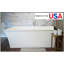 66'' L Soaking Bathtub