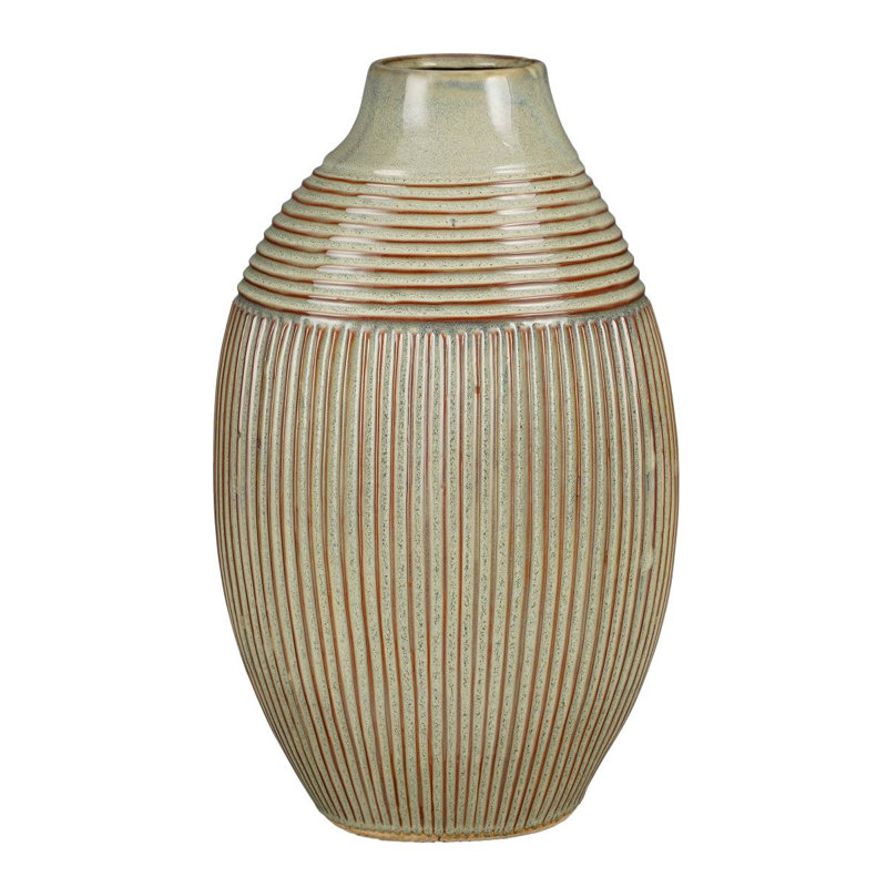 Chimzuru Ceramics Table Vase, Green