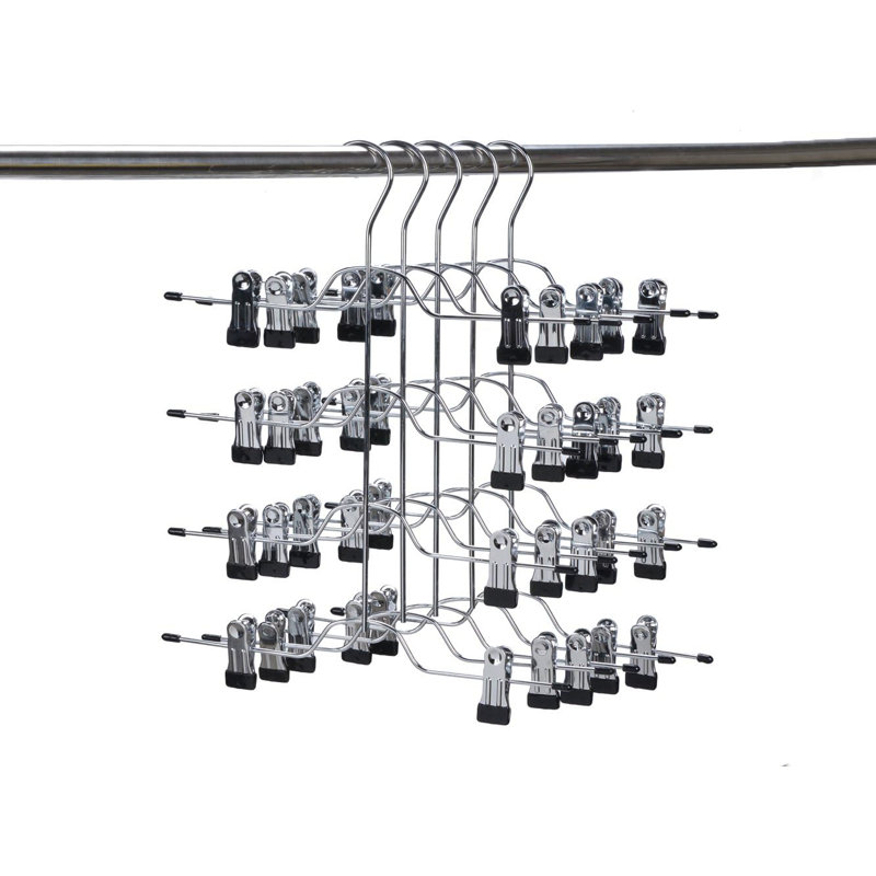 Meschelle Non-Slip Multi-Layer Hanger for Skirt/Pants