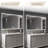 60 In. W X 36 In. H Rectangular Aluminum LED Medicine Cabinet with Mirror and Flowing Light, Dimmable, Anti-Fog, Black-233385841-233385846