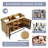 48'' Double Bathroom Vanity Base Only