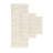 1500gsm Chanchal Wheat Tufted Pearl Channel Bath Rug 21x34"-1330891318-1330891323
