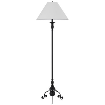 Lampe sur pied en métal 150W avec base en fonte et abat-jour rigide en fer Ironcrest 150W