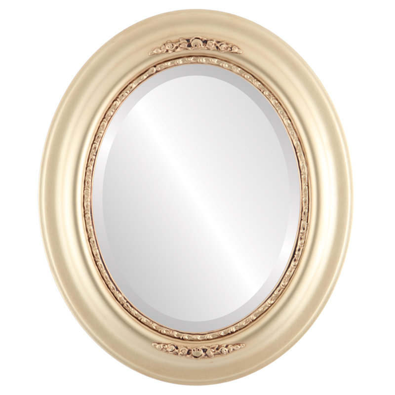 Miroir décoratif biseauté traditionnel Wisbech, 17 po x 21 po
