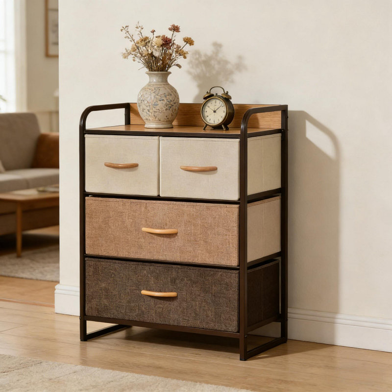 Commode de rangement autoportante