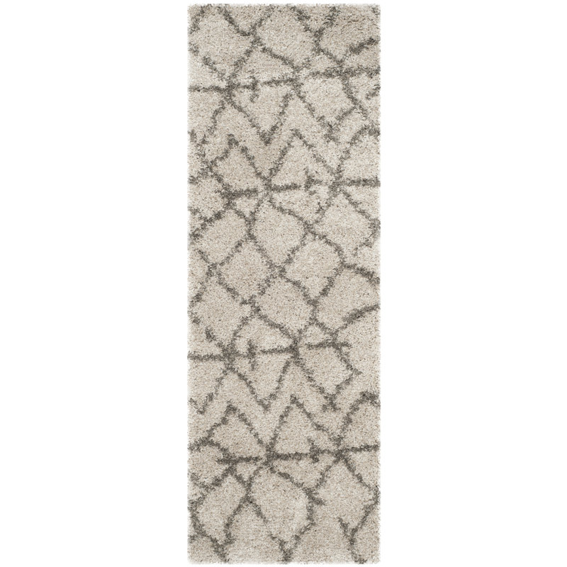Sgb-Belize Shag Performance Abstract Rug, Runner 2'3" x 7'
