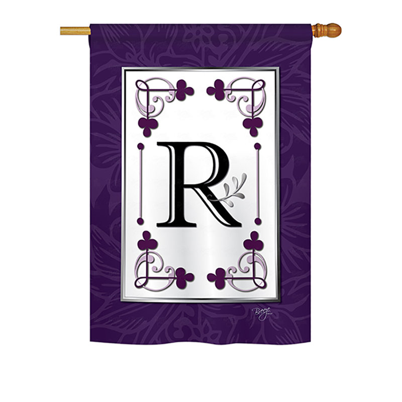 Drapeau de maison picard classique en polyester à 2 faces, H 40 po x l 28 po, R