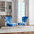 Accent Chair, Beige Floral Pattern Upholstered Decor - Beige Floral Pattern II-2091520712