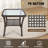Patio Outdoor Wicker Side Table-121642717
