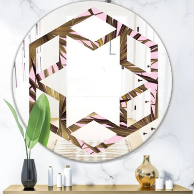 Miroir mural Hexagon