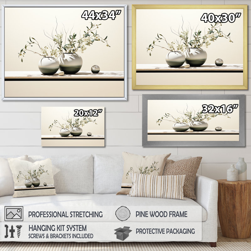 Zen Spa plans Relaxing toilette - Art mural, articles de toilette, H 12 po x l 20 po x P 1 po