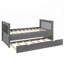 Lit plateforme avec tiroirs et lit gigogne, rangement intelligent pour chambres compactes et chambres d'amis-1602148869
