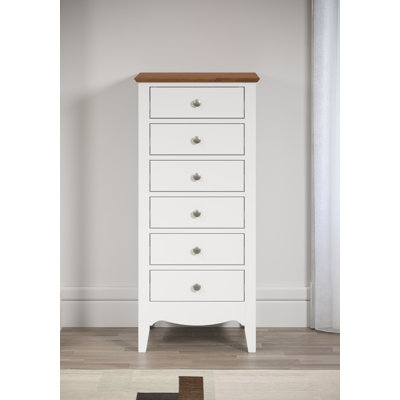 Delrick 6 Drawer 50Cm W Tallboy