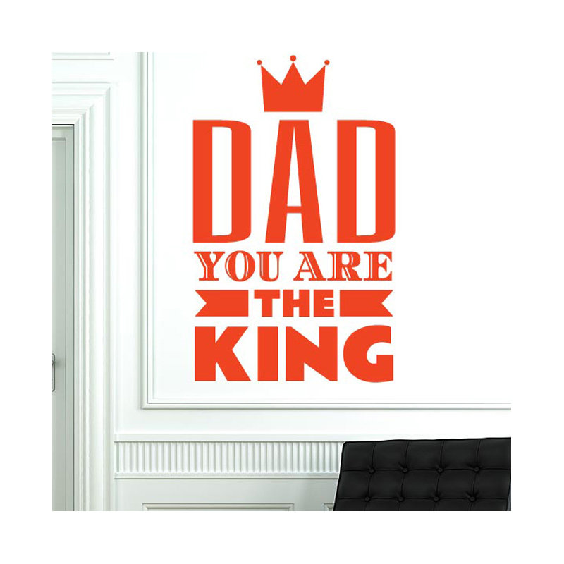 Wall Decal, Orange, Medium
