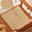 Chaise berçante moderne en bois massif-100224008