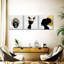 Masques d'Afrique, reproduction d'art sur toile-625915815