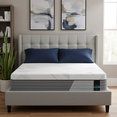 12"/14"Memory Foam Medium Firm Hybrid Mattress Pocket Spring For Motion Isolation In A Box, Oeko-TEX & Certipur-US Certified