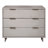 Granville 38" Modern Solid Wood Standard Dresser with 3 Drawers in Light Gray-2086792163