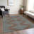 Norelia Brown Washable Indoor-Outdoor Rug - -17551705