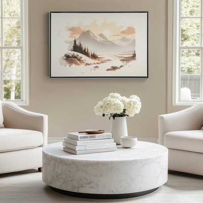 Winter's Quiet Refuge II Rolled Canvas, 