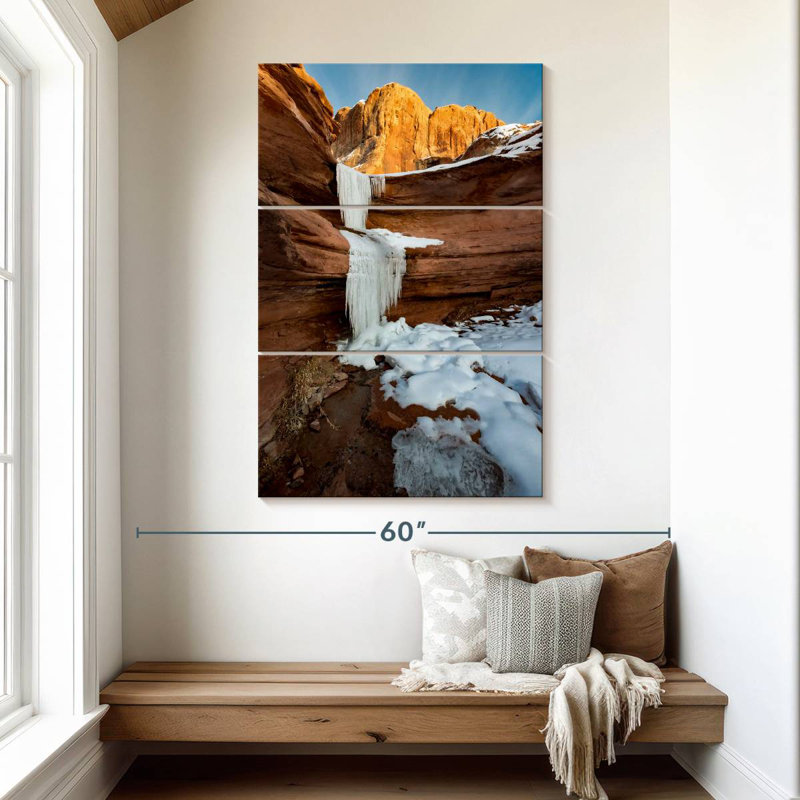 Alvord Frozen Waterfall