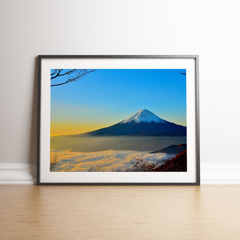 Mount Fuji by Vouvart - Single Picture Frame Print