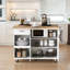 Îlot de cuisine en bois massif-462045953