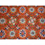 Tapis oriental noué à la main de 9 po x 9 po x 13 po x 6 po orange tissé dense en laine tissée dense, tissé dense à la main 864F68A4E2BC48B08029EE8885BE24B8