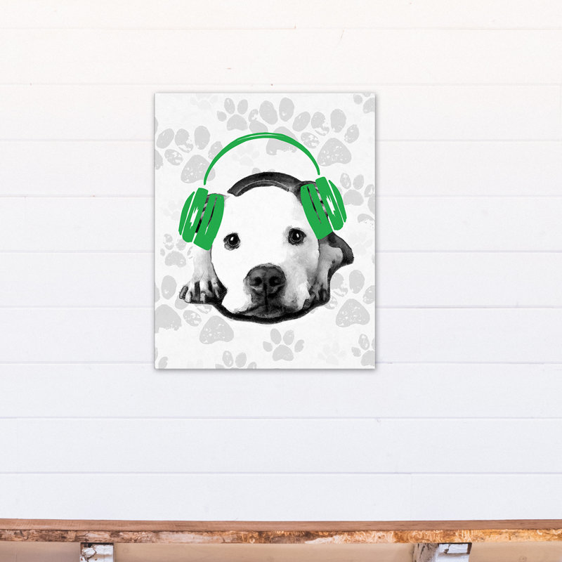 Art sur toile Obell, H 20 po x l 16 po x P 1,25 po, Vert